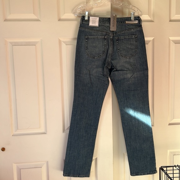 NWT Chicos Platinum Embellished Jeans - Picture 6 of 10